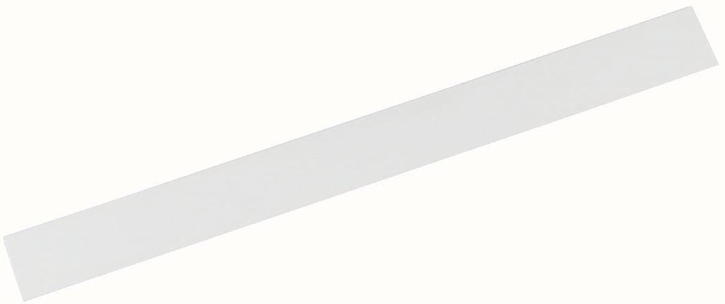 MAUL metalen strip Standaard lijst zelfklevend 50X5cm wit
