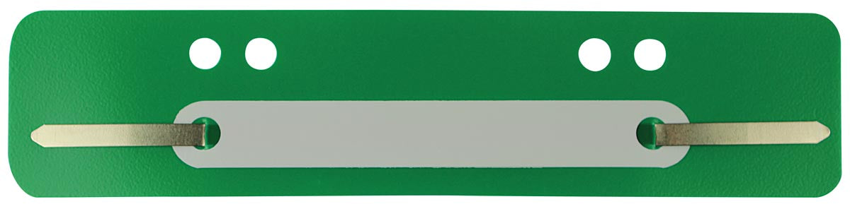 Snelhechter groen, doos van 100 stuks met afmetingen 150 x 38 mm