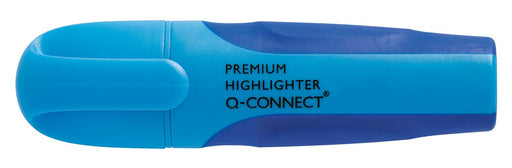 Q-CONNECT Premium markeerstift, blauw 10 stuks, OfficeTown