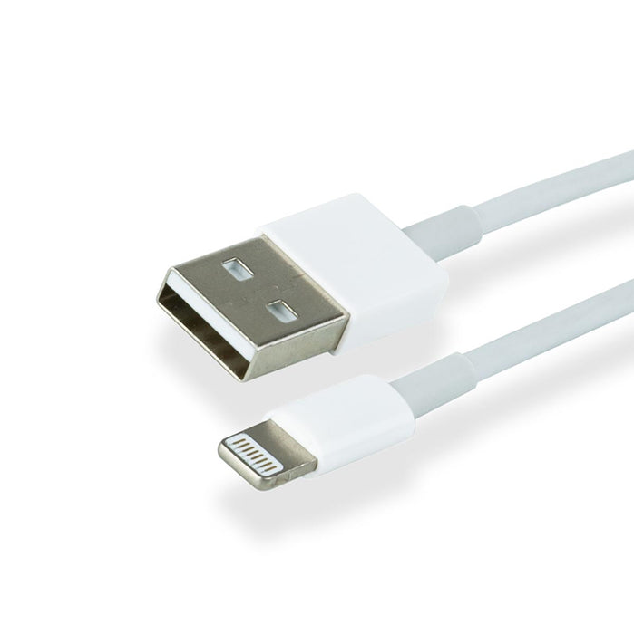 Groenmuis Bliksemkabel, USB-A naar 8-pins, 1 m, wit