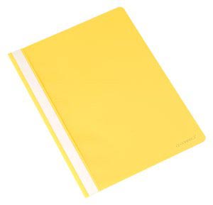 Q-CONNECT snelhechtmap, geel 25 stuks, OfficeTown