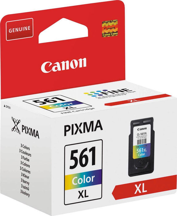 Canon inktcartridge CL-561XL, 300 pagina's, OEM 3730C001, 3 kleuren