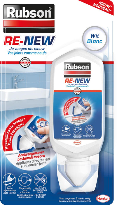 Rubson Renew voegkit, 80 ml, wit