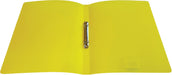 Alpha ringmap, voor ft A4, uit PP, 2 ringen van 16 mm, transparant geel 25 stuks, OfficeTown
