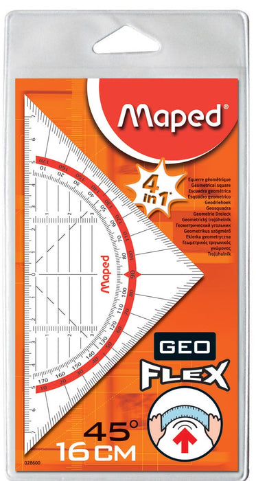 Maped geodriehoek Geo-Flex 20 stuks