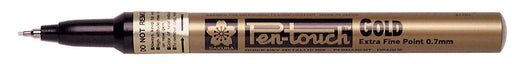 Sakura paint Marker Pen-Touch punt van 0,7 mm, goud 12 stuks, OfficeTown
