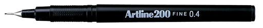 Artline 200 fineliner, zwart 12 stuks, OfficeTown