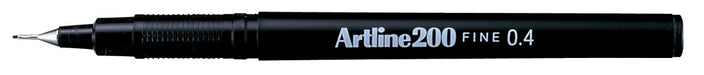 Artline 200 fineliner, zwart 12 stuks, OfficeTown