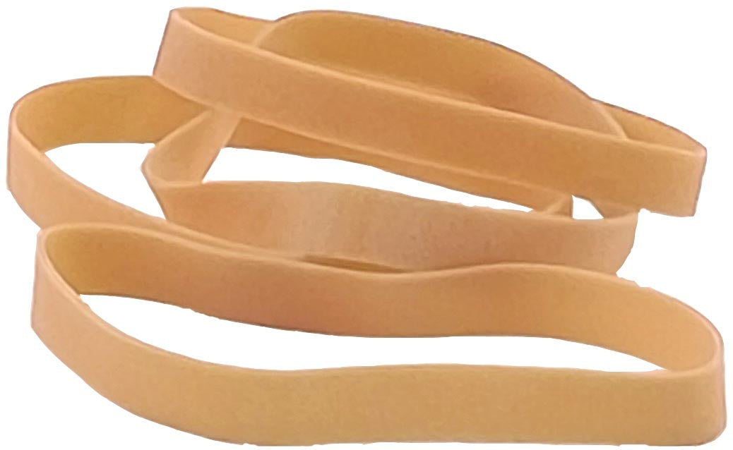Standaard elastieken van natuurlijk rubber, 10 x 120 mm, 500 g-doos