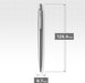 Parker Jotter gelroller Stainless Steel CT, op blister 6 stuks, OfficeTown