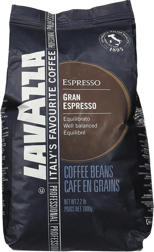 Lavazza koffiebonen grand espresso, zak van 1 kg 6 stuks, OfficeTown