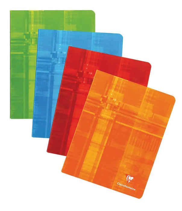 Clairefontaine notitieboek ft 16,5 x 21 cm, 72 pagina's, geruit 10 mm, zonder marge