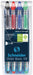 Schneider Balpen Slider Basic XB, etui van 4 stuks (3+1 gratis) in geassorteerde kleuren 10 stuks, OfficeTown