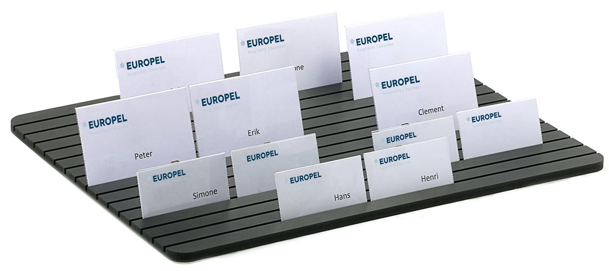 Europel badge uitdeelplateau met 15 sleuven 12 stuks, OfficeTown