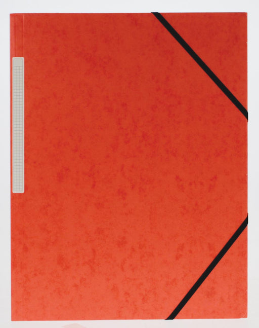 Pergamy elastomap 3 kleppen oranje, pak van 10 stuks 5 stuks, OfficeTown