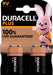 Duracell batterij Plus 100% 9V, blister van 2 stuks 10 stuks, OfficeTown