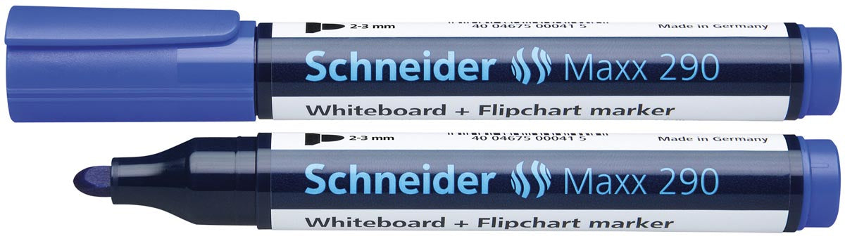 Schneider Whiteboardmarker 290 blauw 10 stuks, OfficeTown