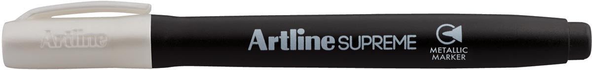 Marker Artline 790 Supreme metaal zilver met ronde punt