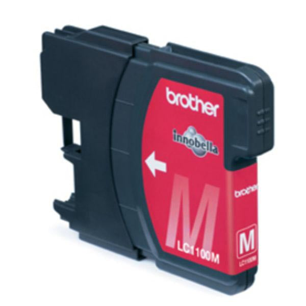 Brother inktcartridge, 325 pagina's, OEM LC-1100M, magenta