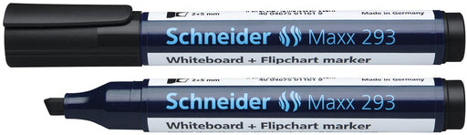 Schneider whiteboard + flipchart marker Maxx 293 zwart 10 stuks, OfficeTown