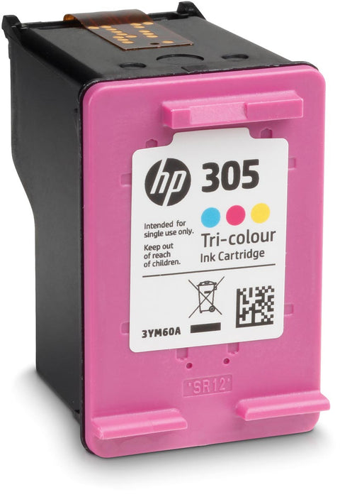 HP inktcartridge 305, 100 pagina's, OEM 3YM60AE, 3 kleuren 60 stuks