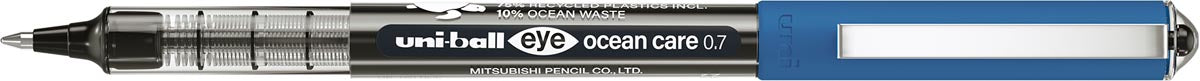 Uni-ball Eye roller Ocean Care, medium, zwart 12 stuks, OfficeTown