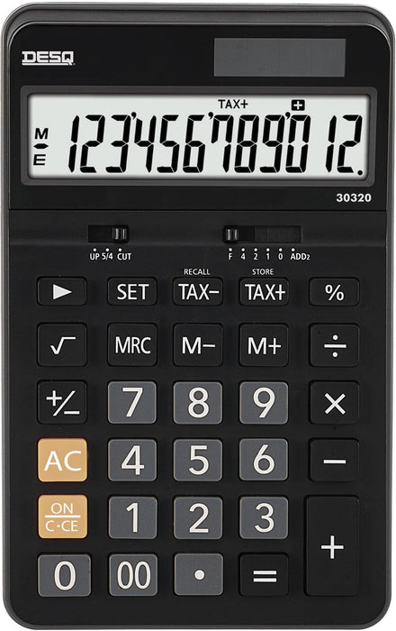 Bureaucalculator Desq Business Classy Large 30320, zwart