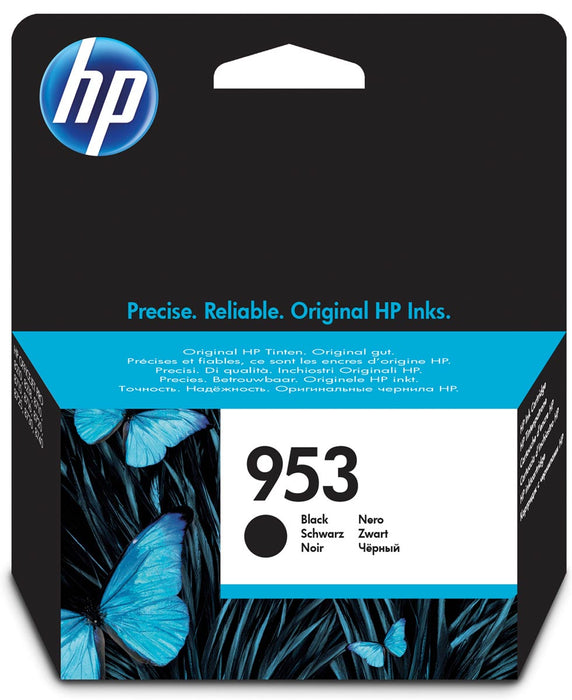 HP inktcartridge 953, 900 pagina's, OEM L0S58AE, zwart - Geschikt voor Officejet Pro 8700 serie en OfficeJet Pro 8210