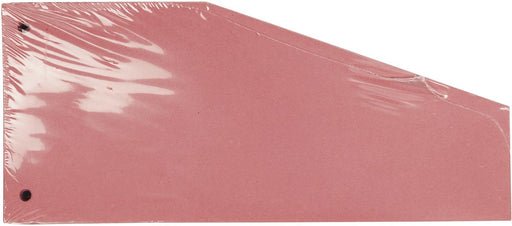 Pergamy trapezium verdeelstroken, pak van 100 stuks, roze 30 stuks, OfficeTown