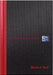 Oxford Black n' Red notitieboek, ft A5, gelijnd, 192 bladzijden 5 stuks, OfficeTown