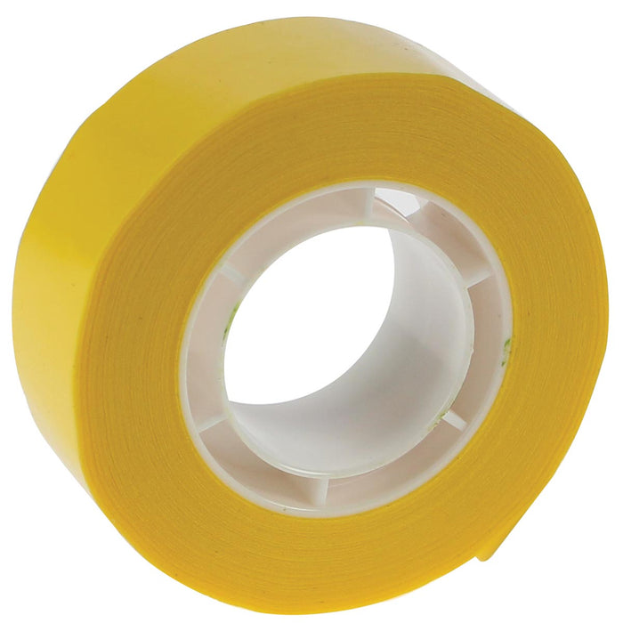 Apli tape ft 19 mm x 33 m, geel met uitstekende kleefkracht