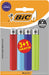 BIC Maxi vuursteen aanstekers, geassorteerde kleuren, blister van 3 + 1 gratis 11 stuks, OfficeTown