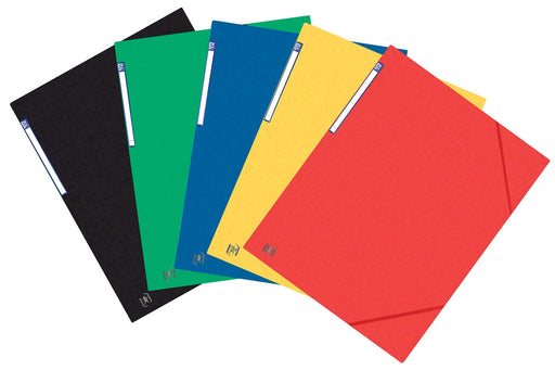 Oxford Top File+ elastomap, voor ft A3, geassorteerde kleuren 10 stuks, OfficeTown