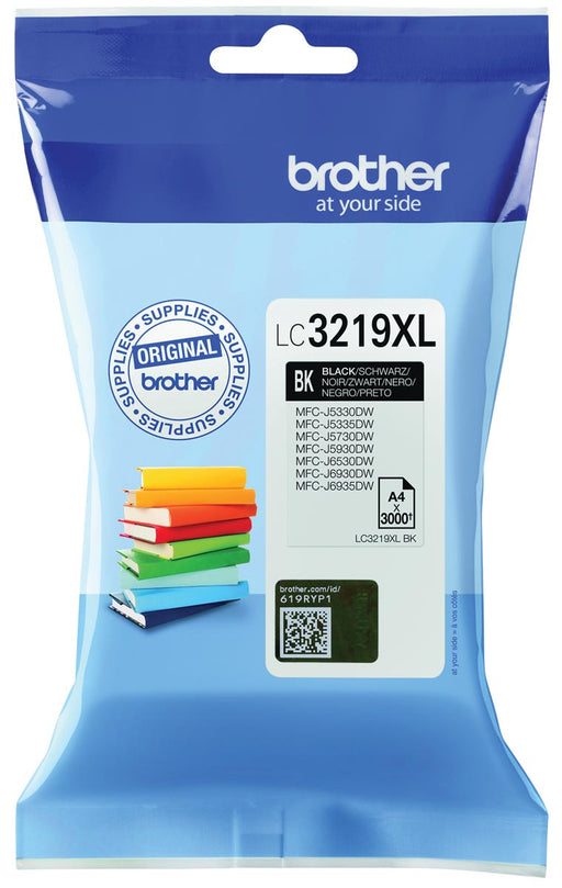 Brother inktcartridge, 3.000 pagina's, OEM LC-3219BK, zwart 5 stuks, OfficeTown