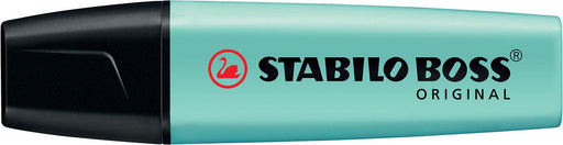 STABILO BOSS ORIGINAL Pastel markeerstift, turkoois (pastelblauw) 10 stuks, OfficeTown