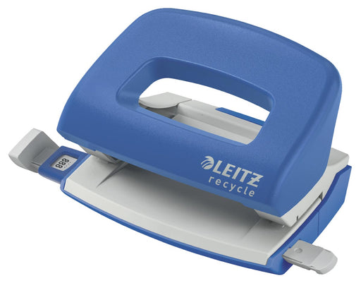 Leitz NeXXt Recycle Mini perforator, 10 blad, blauw Leitz