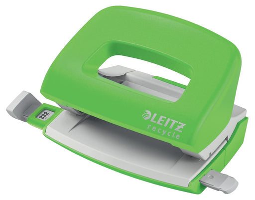 Leitz NeXXt Recycle Mini perforator, 10 blad, groen Leitz