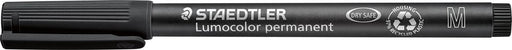 Staedtler Lumocolor 317, OHP-marker, permanent, 1,0 mm, zwart 10 stuks, OfficeTown