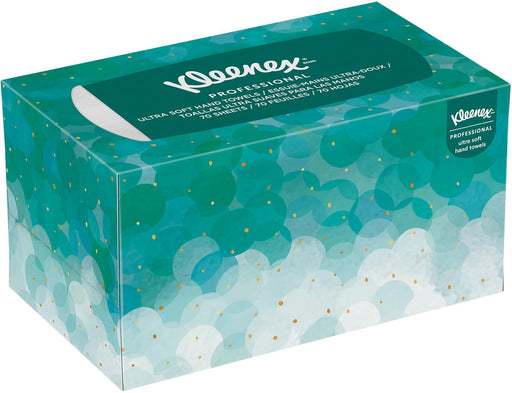 Kleenex papieren handdoeken Ultra Soft Pop-up, intergevouwen, 1-laags, 70 vellen, dispenserdoos 18 stuks, OfficeTown