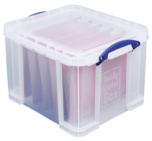 Really Useful Box opbergdoos35 liter, transparant 6 stuks, OfficeTown