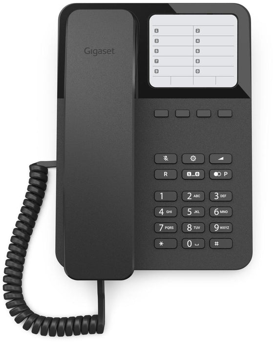 GIGAset DESK400 vaste telefoon, zwart