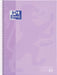 Oxford School Touch Europeanbook spiraalblok, ft A4+, 160 bladzijden, geruit 5 mm, pastel paars 5 stuks, OfficeTown