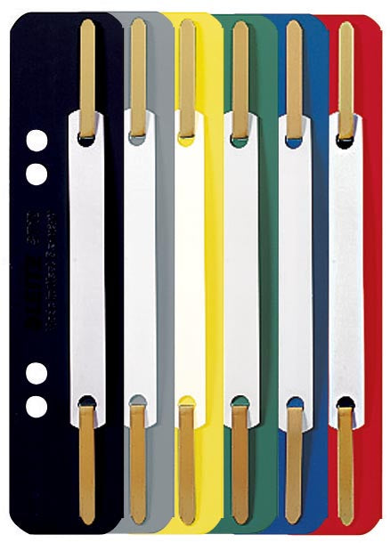 Leitz snelhechters van PP in gevarieerde kleuren, verpakking van 250 stuks