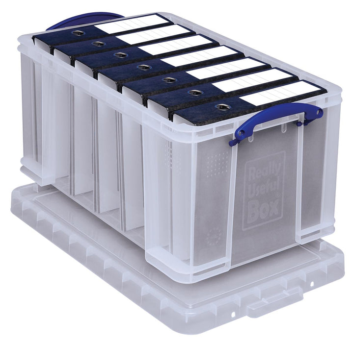 Really Useful Box Box opbergdoos 48 liter, doorzichtig 5 stuks Really Useful Box