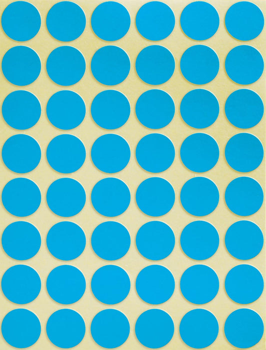 Avery Zweckform 3375 Ronde etiketten, 18 mm diameter, 1.056 stuks, blauw