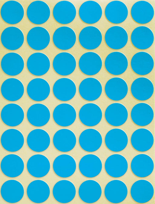 Avery Zweckform 3375 ronde etiketten, diameter 18 mm, 1.056 etiketten, blauw 10 stuks, OfficeTown
