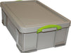 Really Useful Box opbergdoos 50 liter, gerecycleerd, grijs 5 stuks, OfficeTown