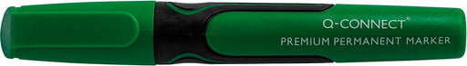 Q-CONNECT premium permanent marker, 3 mm, ronde punt, groen 10 stuks, OfficeTown