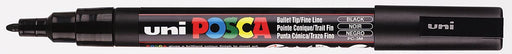 uni-ball Paint Marker op waterbasis Posca PC-3M zwart 6 stuks, OfficeTown