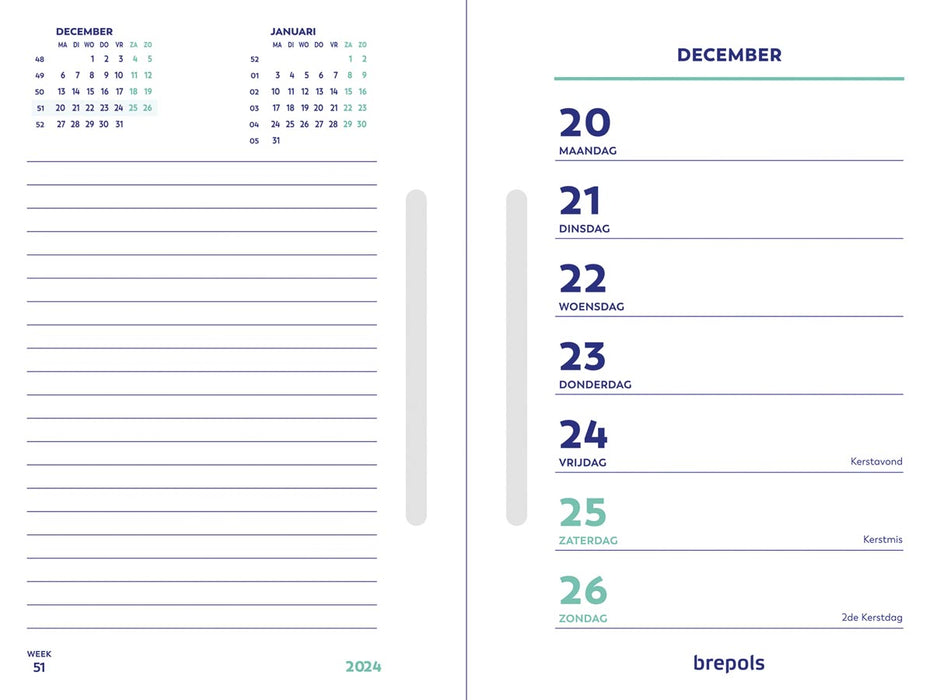 Brepols weekplanner, 2024